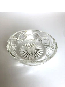 Beautiful Lenox Cut Lead Crystal Ash Tray 5” - Picture 1 of 4