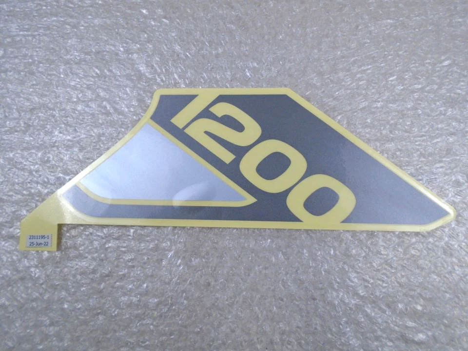 Triumph Tiger 1200 GT Genuine Right Fuel Tank Decal For Blue Bikes New T2311195 - Image 1 of 2