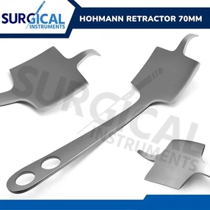 Hohmann Retractor Surgical & Veterinary Instrument 70mm German Grade - Picture 1 of 11
