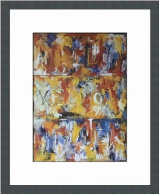 Impresión enmarcada personalizada Jasper Johns Out the Window Foto 1 de 2