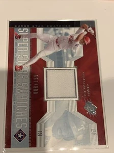 Juan Gonzalez 2002 UD SPx Super Star Swatches worn jersey card 667/800 169 - Bild 1 von 1