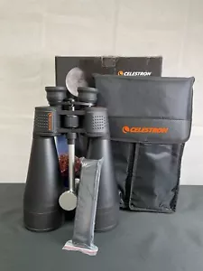 Celestron SkyMaster Black 20x80 Multicoated Porro Prism Astronomical Binoculars - Picture 1 of 12