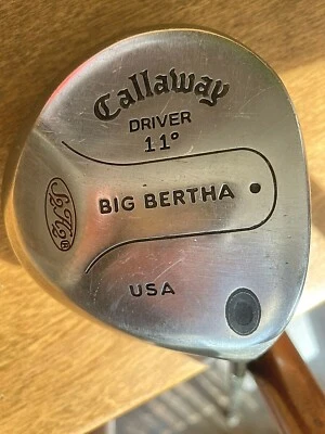 Callaway Right Handed Big Bertha 11 Degree Driver Graphite Shaft-RH Chamois Grip - Image 1 of 4