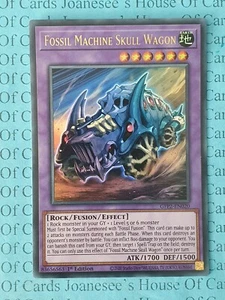 Fossil Machine Skull Wagon GFP2-EN020 Ultra Rare Yu-Gi-Oh Card 1st Edition New - Picture 1 of 4
