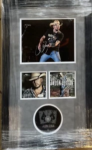 Jason Aldean autographed country music star cd framed jsa - Picture 1 of 1