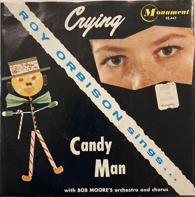 Roy Orbison – Crying / Candy Man – Monument – 45-447 – 1961 45 RPM 7" Single NM - Image 1 of 4
