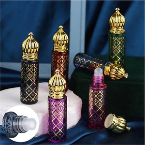 Oil Glass Roll on Roller Bottles 8ml Refillable Empty Bottles - Foto 1 di 17