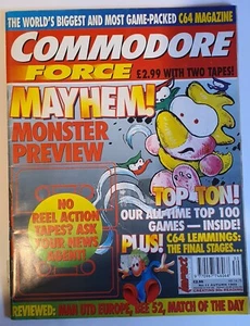 Commodore Force Magazine | Issue 11, Autumn 1993 | with Centre Poster - Picture 1 of 2