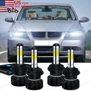 Kit de bombilla LED de haz alto + bajo 6000K blanco apta para BMW 335xi 328xi 2007-2008 - Imagen 1 de 12