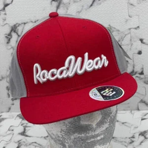 Men’s RocawearRed | Grey | White Fitted Cap NWT - Picture 1 of 6