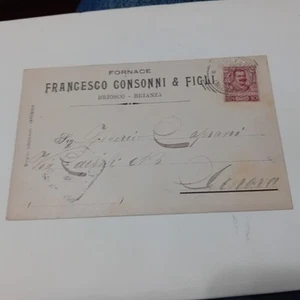 BRIOSCO MONZA FORNACE CONSONNI VIAGGIATA - Foto 1 di 1