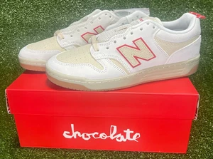 Größe 11,5 New Balance Numeric 480 x Chocolate Skateboards Sea Salt Red NM480SWT - Bild 1 von 12