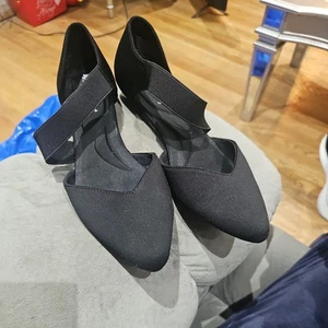 Anne Klein Womens Orsolo Black Mary Janes Shoes 7.5 Medium (B,M) BHFO 3170 - Picture 1 of 5