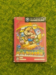 Paper Mario RPG GameCube Japan ペーパーマリオRPG NTSC-J Tested Complete Nintendo 2004 - Picture 1 of 6