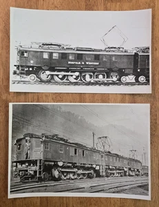 Lot of 2 Railroad Electric Engine Photographs by Rail Photo Service: 10x6 & 10x - Picture 1 of 5