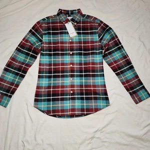 Goodfellow & Co. Mens Long Sleeve Button Up Plaid Shirt Size S - Picture 1 of 6