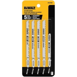 (5-Piece) T-Shank Assorted Jig Saw Blade Set - Picture 1 of 12