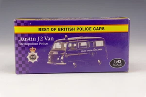 Atlas Editions - Best Of British Police Cars - Austin J2 Van Metropolitan Police - Picture 1 of 4