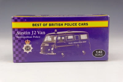 Atlas Editions - Best Of British Police Cars - Austin J2 Van Metropolitan Police - Image 1 of 4
