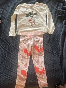 Ted Baker Long Sleeve Top And Trousers Set Age 5-6 - Picture 1 of 3