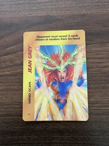 1995 Marvel Overpower CCG Special Character Cards Jean Grey (Mind Scan) #AJ NM - Imagen 1 de 4