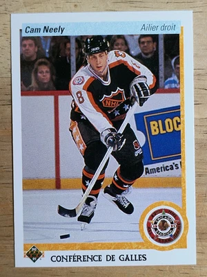 1990-91 Upper Deck French #493 Cam Neely AS - Image 1 of 2