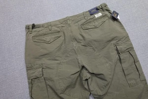 Pantalones cargo Polo Ralph Lauren utilitarios excedentes para hombre 40x30 verdes militares nuevos con etiquetas - Imagen 1 de 13