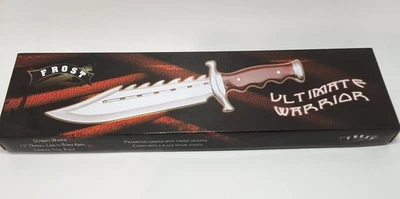 Frost Ultimate Warrior Knife Stainless Steel 15" Overall Length New 18-171PW - Image 1 of 4