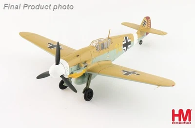 Hobby Master 1/48 HA8761 BF 109F-4 HANS-JOACHIM MARSEILLE 3./JG27 Lybia Feb 1942 - Immagine 1 di 4