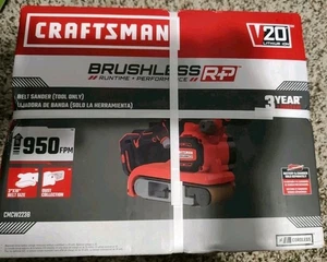 Totalmente Nuevo - Lijadora de banda inalámbrica CRAFTSMAN CMCW223B 20V sin escobillas RP - Solo herramienta - Imagen 1 de 4