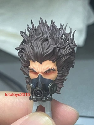 1:6 1:12 1:18 Wolverine Logan Máscara Cabeza Esculpida Para 12"6" 3.75" Figura de Acción Cuerpo Foto 1 de 4