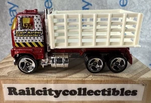 2000 Hot Wheels Ford Stake Bed Truck - Burgundy - Rad  Rigs 5 Pack - Rare Find! - Picture 1 of 12