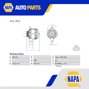 Alternator fits SUZUKI BALENO SY416 1.6 95 to 02 G16B Bosch 3140060G10000 - Picture 1 of 9