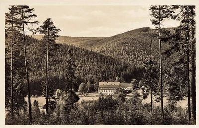 Maison d'enfants Tannenmühle Erlbach Vogtland Saxe carte postale carte postale - Photo 1/2