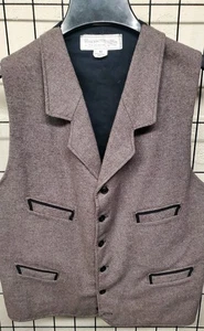 River Junction Trade Co Doeskin Weste Gr. 42 Ranch Western Cowboy Rodeo NEUWERTIG - Bild 1 von 4