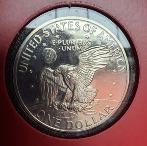 1971 s eisenhower silber dollar PP - Bild 1 von 2