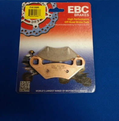 EBC Brakes FA159R Sintered Front Brake Pads for Honda CBR600RR Kawasaki ZX6R - Image 1 of 4