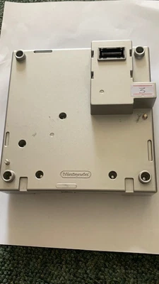 Lecteur officiel Nintendo Gamecube Game Boy DOL-017 Argent - Testé et fonctionnel (3) - Photo 1/4