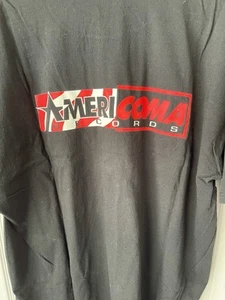✨Vintage NOS Nikki Sixx AMERICOMA RECORDS T-Shirt XL Motley Crue NEW!! - Picture 1 of 20
