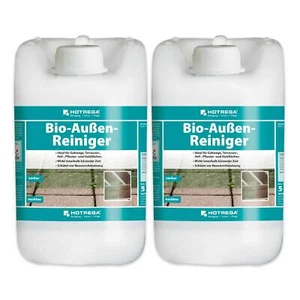 HOTREGA Bio Außenreiniger Steinreiniger Terrassenreiniger Pflasterreiniger 2x5L - Bild 1 von 5