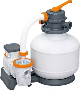 Flowclear 1500gal Swimming Pool Filter Pump Sand Water Cleaning Outdoor - Picture 1 of 7