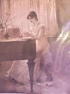 Percy Morgan Print The Old Old Song - Picture 1 of 4