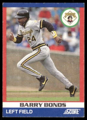 1991 Score 100 Superstars #26 Barry Bonds - Image 1 of 2