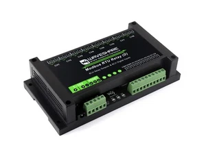 Waveshare Industrial Modbus RTU 8-ch Relay Module (D) With Digital Input RS485 - Photo 1/12