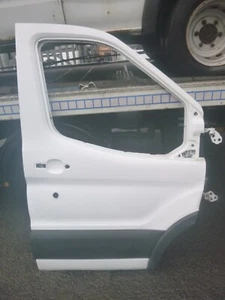 FORD TRANSIT MK8 350 O/S FRONT DOOR 2014 - 2019 WHITE *BARE SHELL* - Picture 1 of 12