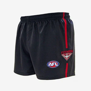 AFL Home Baggy Shorts - Essendon Bombers - Adult - Supporter - Burley Sekem - Picture 1 of 2