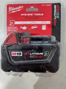 Milwaukee 48-11-1850R M18 XC5 Solvent Resistant Battery Pack - Picture 1 of 2