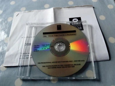 The Flaming Lips VOID - Video Overview In Deceleration PROMO DVD + Press Release Foto 1 de 4