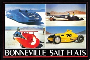 Postal continental Bonneville Salt Flats Utah - Imagen 1 de 2