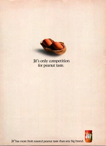 Vintage 1987 Jif Peanut Butter Print Ad Advertisement  - Picture 1 of 1